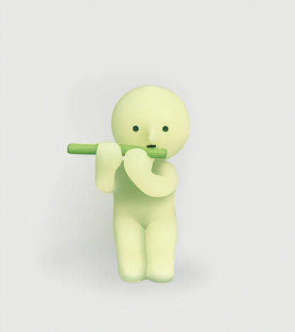 Figurine fluorescente Smiski - série Living 