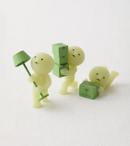 Figurine fluorescente Smiski - série Moving 