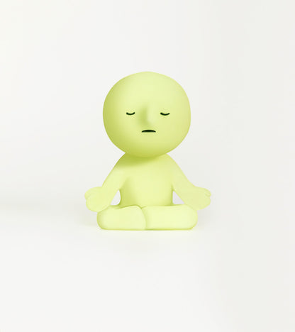 Figurine fluorescente Smiski - série Yoga 