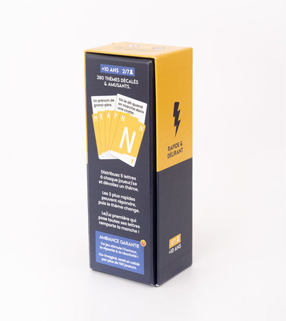 Speedbac - Jeu d'ambiance rapide et déjanté  Napoleon éditions