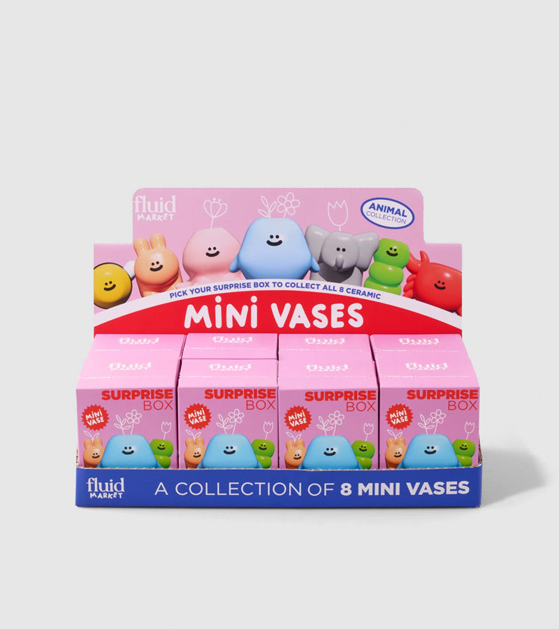 Surprise box animaux - mini vase surprise à collectionner