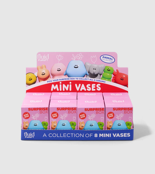 Surprise box animaux - mini vase surprise à collectionner