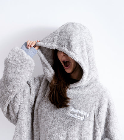 Sweat plaid en polaire Sunday mood  L'expressionist