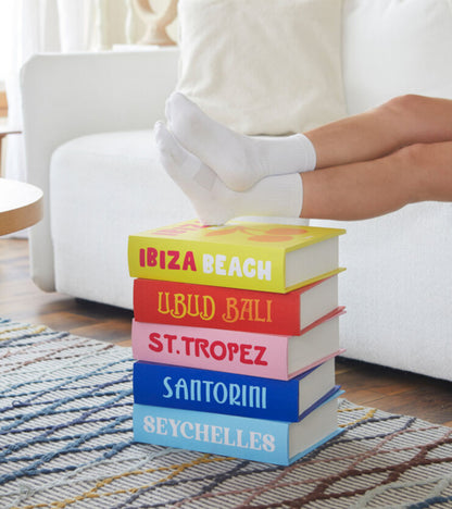 Table d'appoint - Pile de livres Paradise