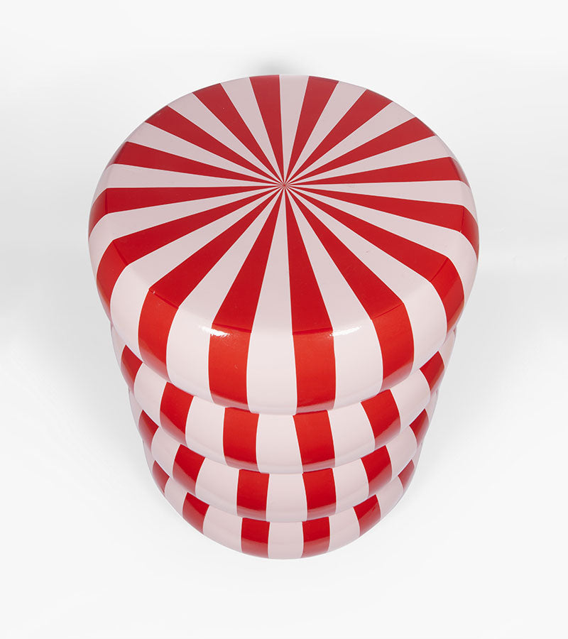 Table d’appoint candy rose