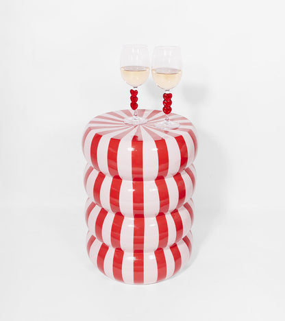 Table d’appoint candy rose