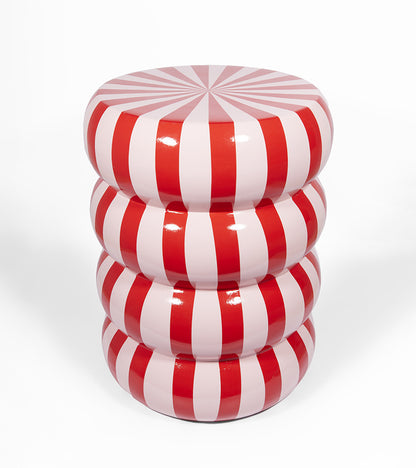 Table d’appoint candy rose