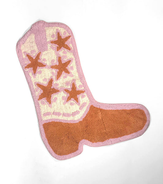 Tapis botte de cowboy