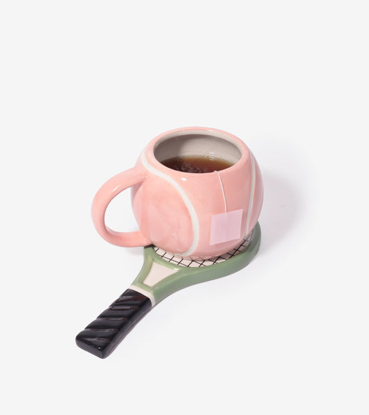 Tasse et soucoupe tennis