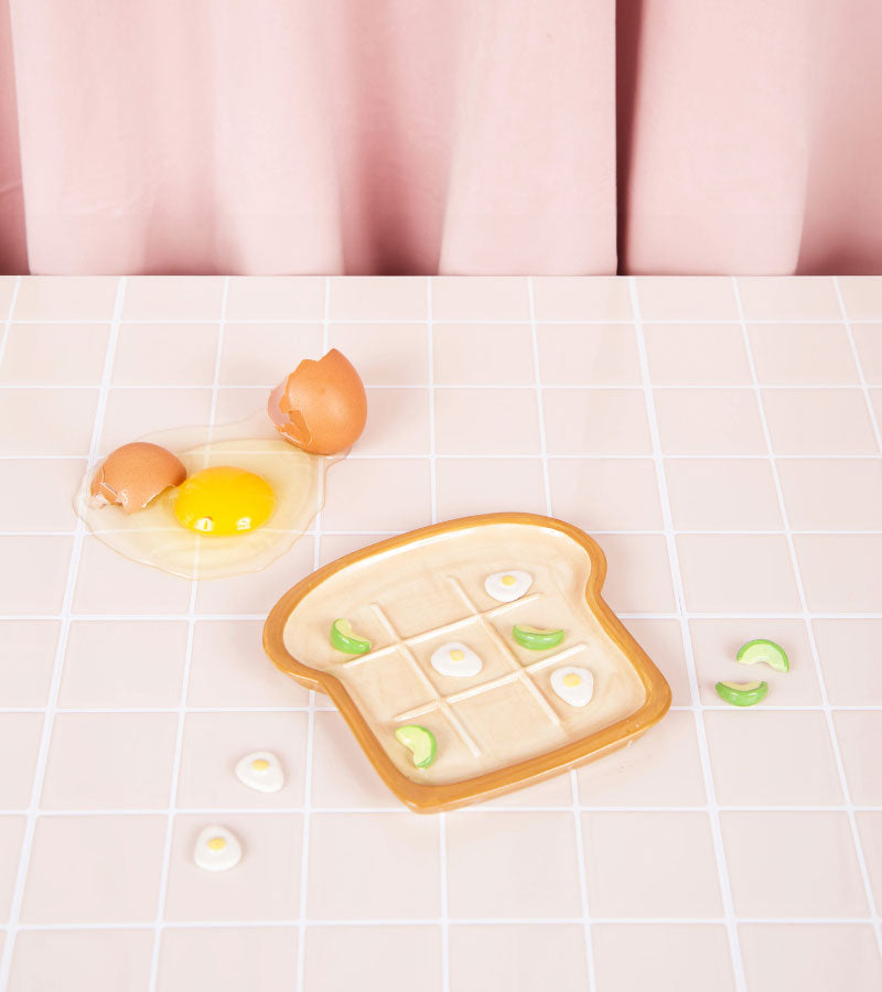 Tic tac toe - Avocat et Oeuf