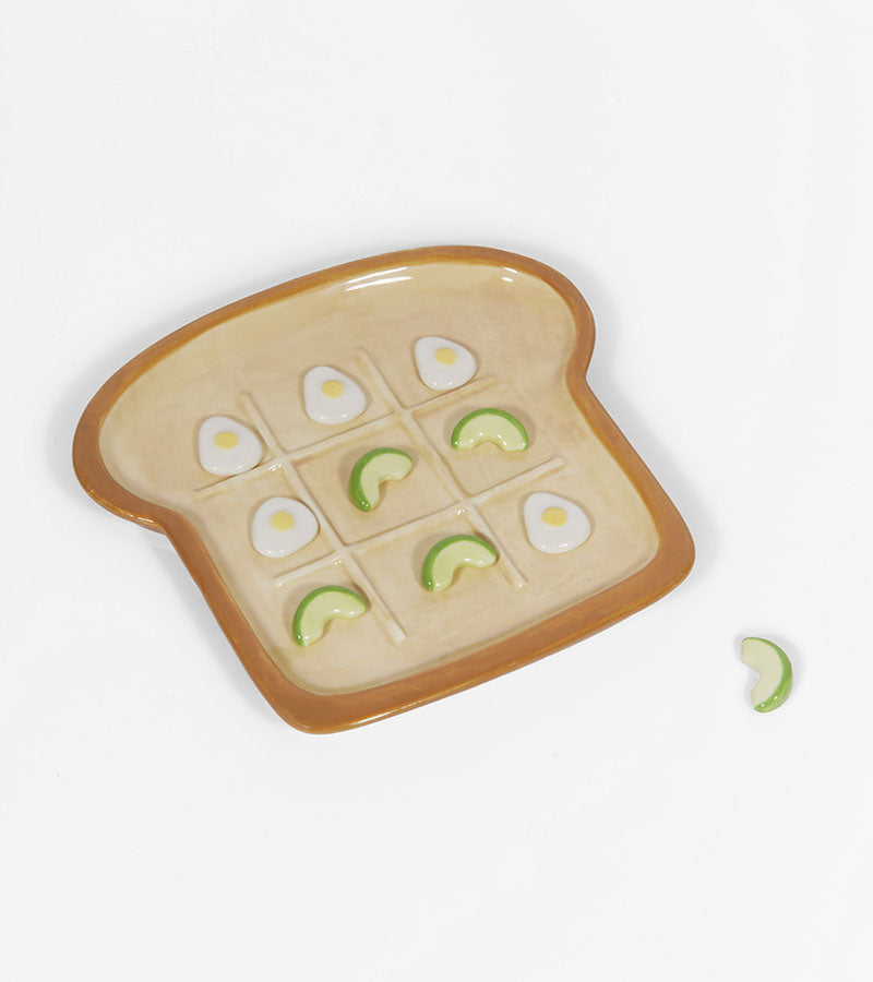 Tic tac toe - Avocat et Oeuf