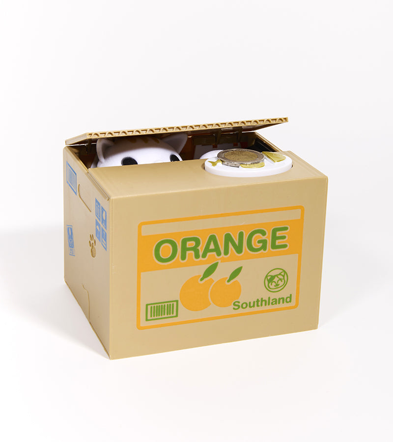 Tirelire Chat Voleur de Pièces