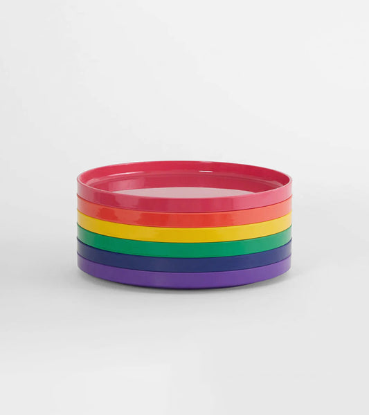 Vaisselle Max, set de 6 assiettes rainbow - Heller