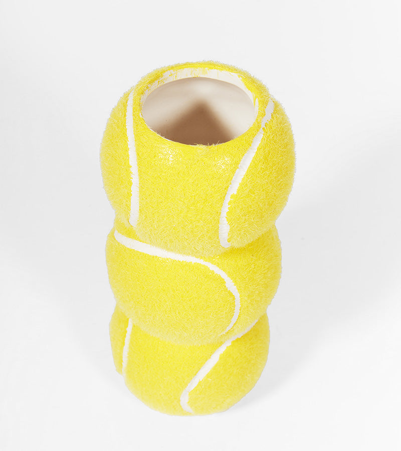 Vase balles de tennis
