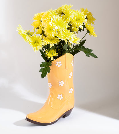 Vase boots cowboy Lilas  DOIY