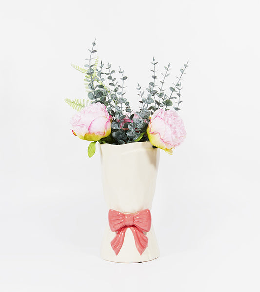 Vase Noeud Bouquet of bow