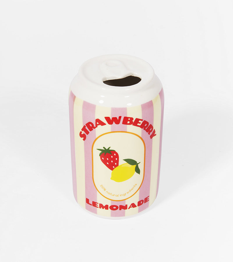 Vase Canette strawberry lemonade