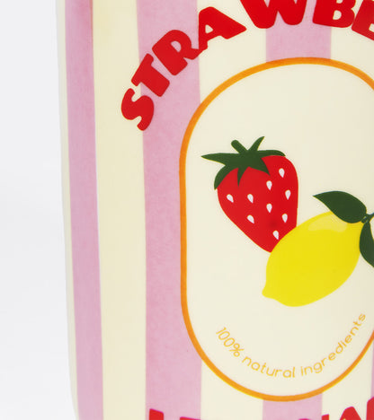 Vase Canette strawberry lemonade