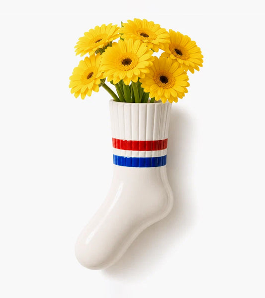 Vase mural - Chaussette perdue