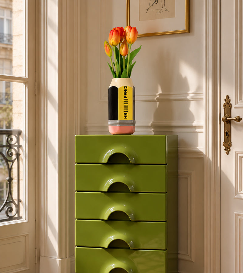 Vase Crayon à Papier