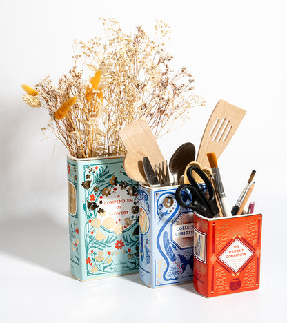 Vase en céramique Bibliophile Bleu  Chronicle books