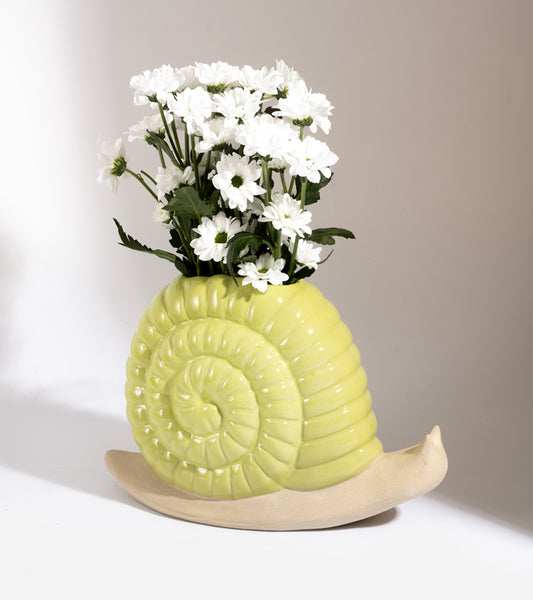 Vase escargot