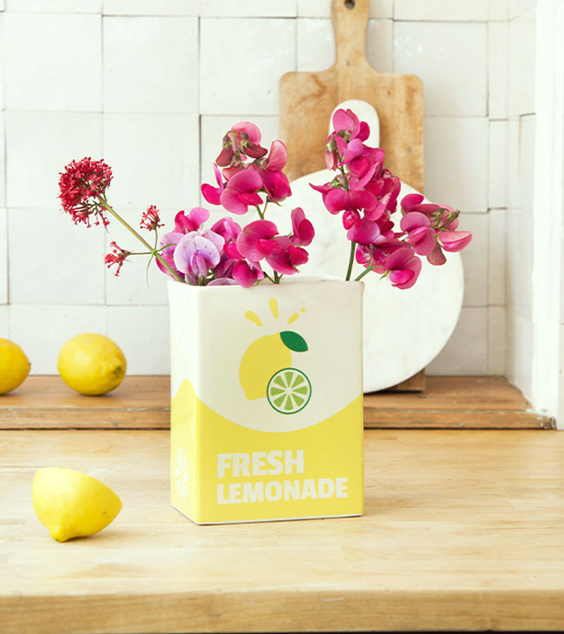 Vase fresh limonade