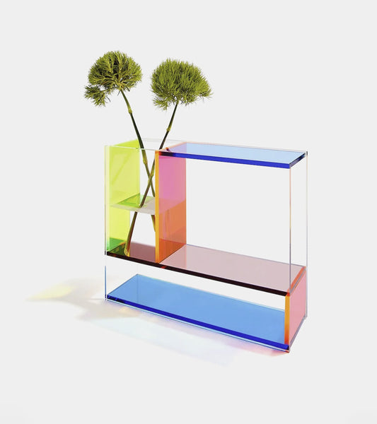 Vase Mondri néon design