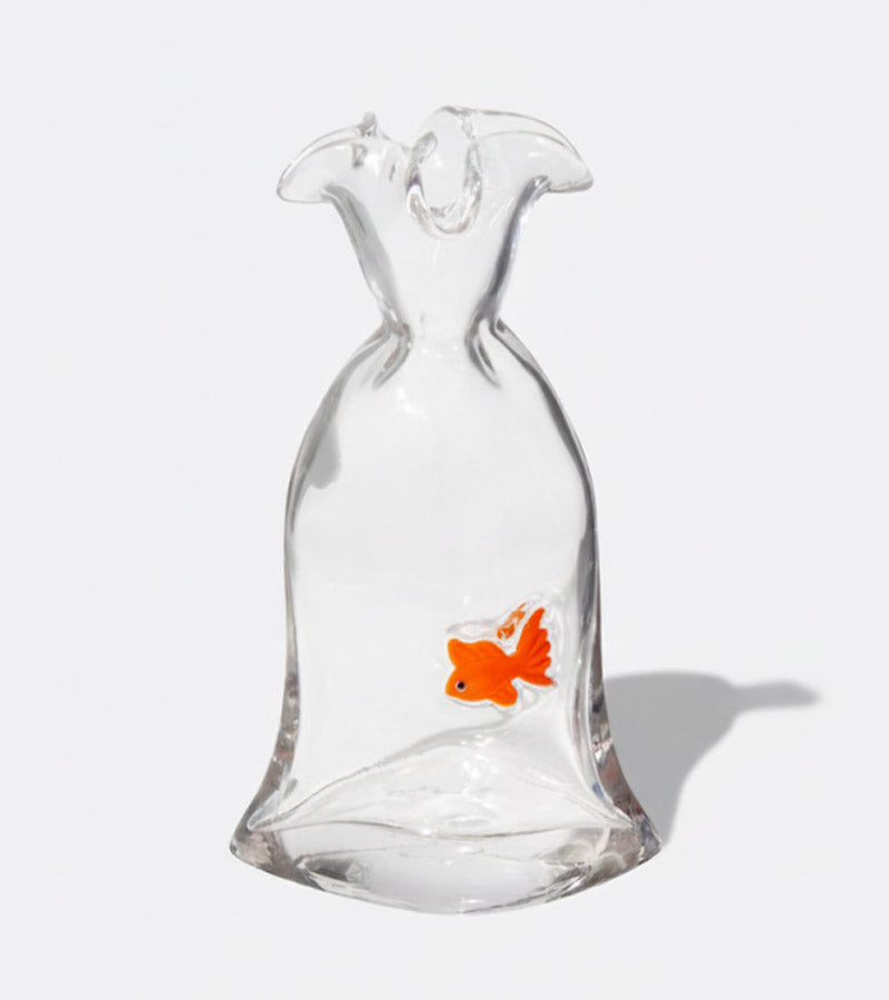 Vase poisson rouge