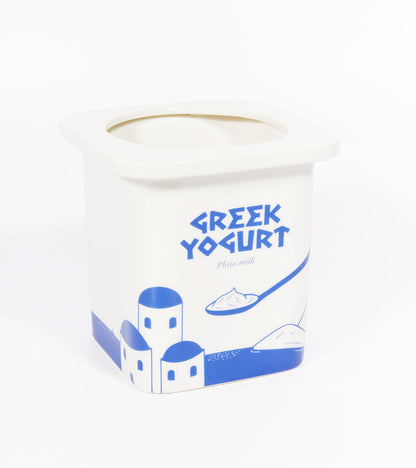Vase / pot yaourt grec