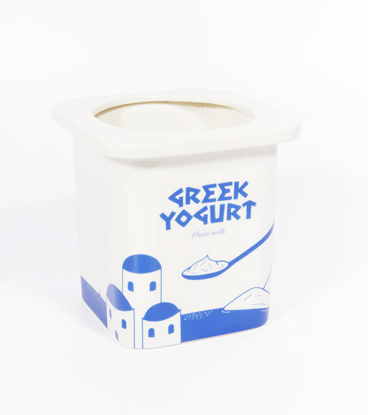 Vase / pot yaourt grec