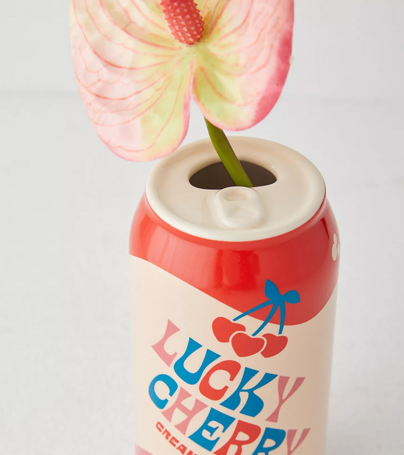 Vase cannette soda en céramique