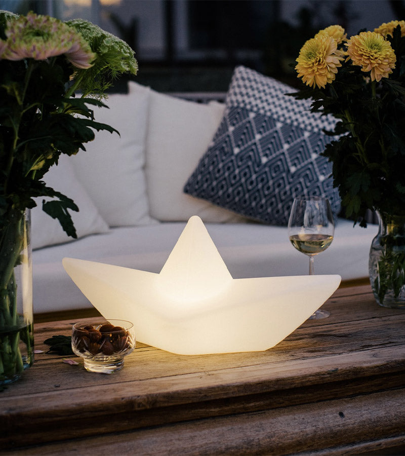 Veilleuse bateau flottante