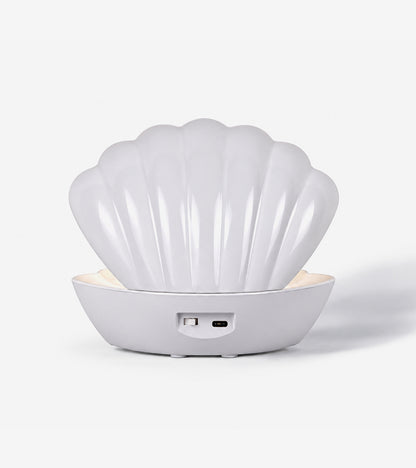 Veilleuse coquillage à paillettes