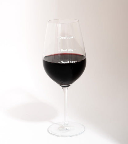 Verre à vin pour montrer son humeur  L'Avant Gardiste