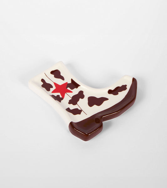 Vide-poche santiag vache