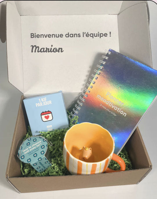 cadeau welcome pack