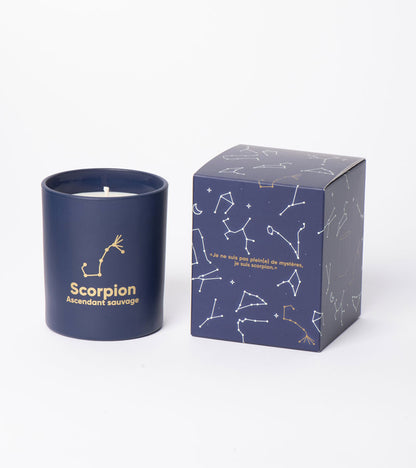 Bougie astrologie Lion  L'avant gardiste