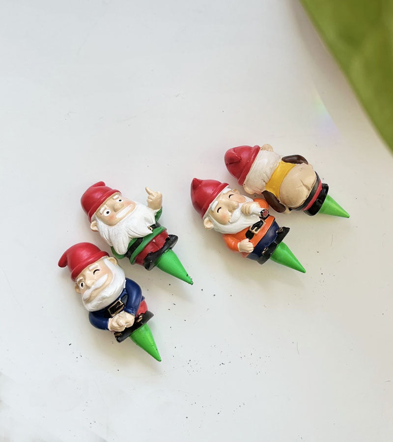 Mini gnomes de jardin effrontés