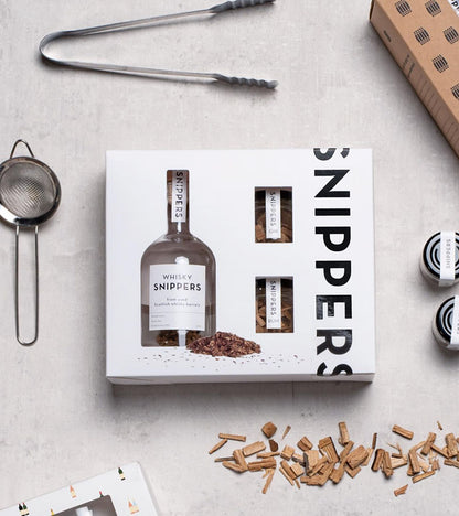 Coffret pour fabriquer son whisky, gin & rhum  Snippers