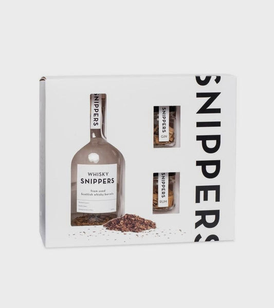 Coffret pour fabriquer son whisky, gin & rhum  Snippers