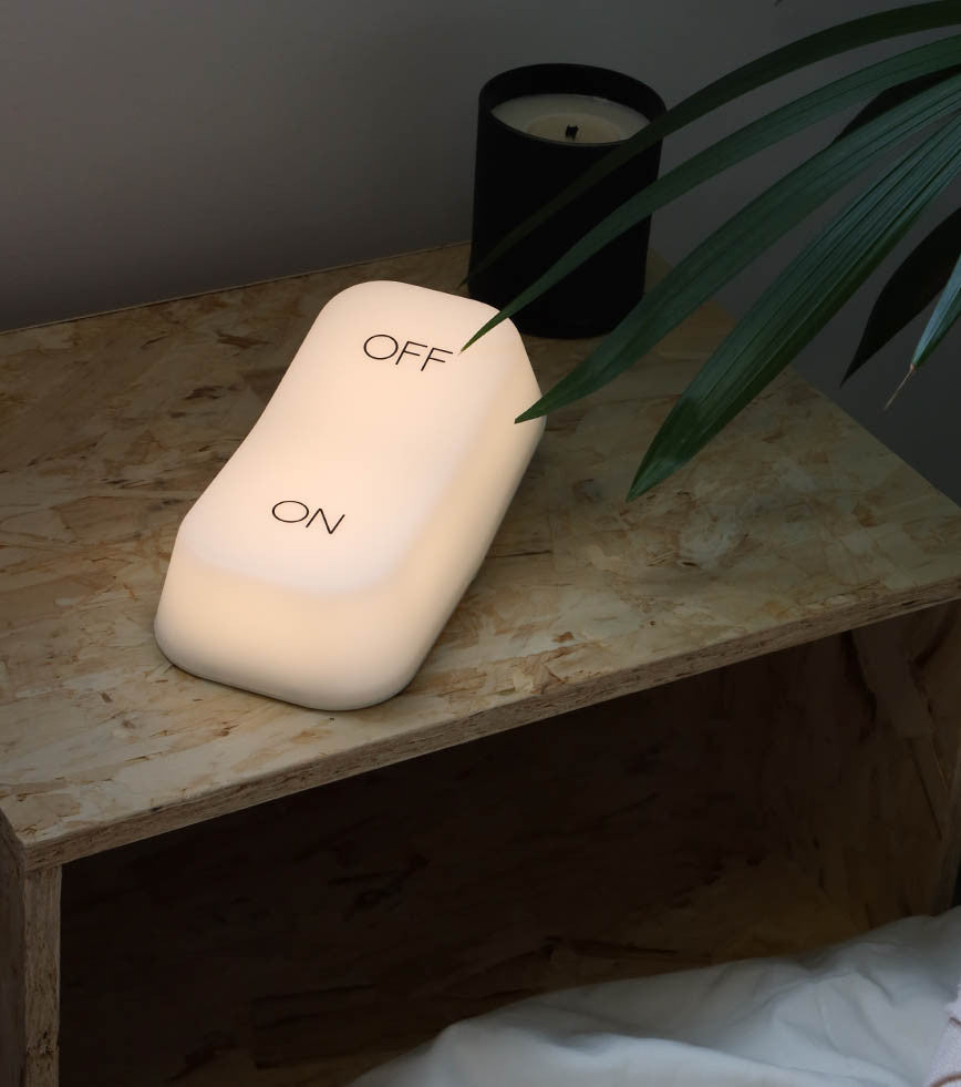 Lampe de Chevet Sans Fil ON/OFF Tactile | Allumage Facile Nuit