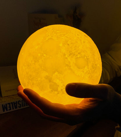 Lampe lune lumineuse 