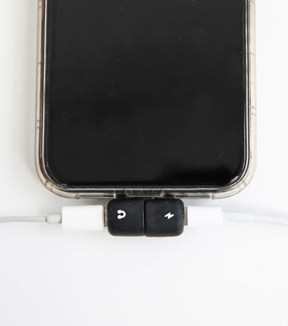 Mini adaptateur iPhone 2 en 1