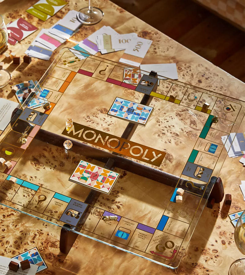 Monopoly Prisma - Edition en verre