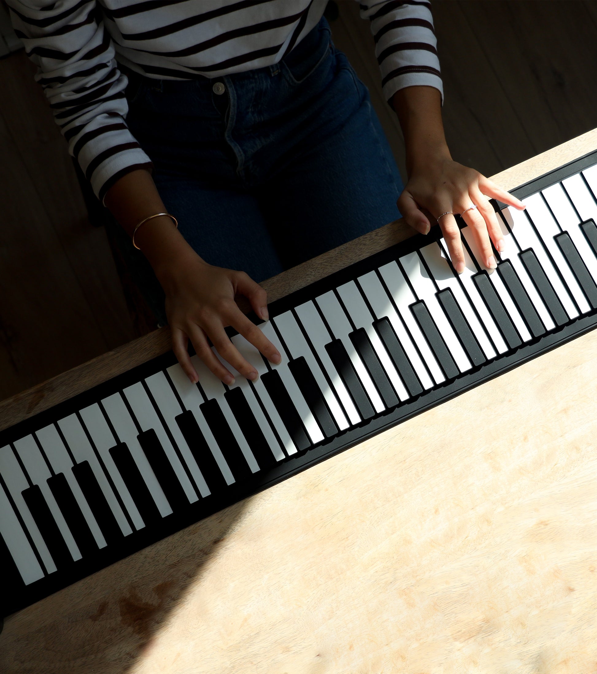 Piano Roll Up à enrouler, piano à clavier numérique – L'avant gardiste
